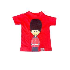 Red Toddler T-Shirt British Guardsman 1-2 Years The Great British Collection
